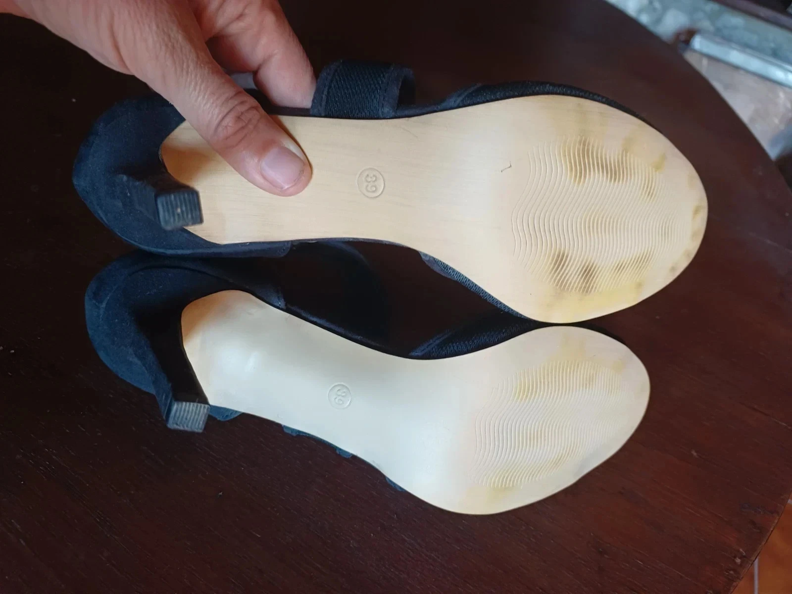 Open-toe court shoe size 39 – photo 6